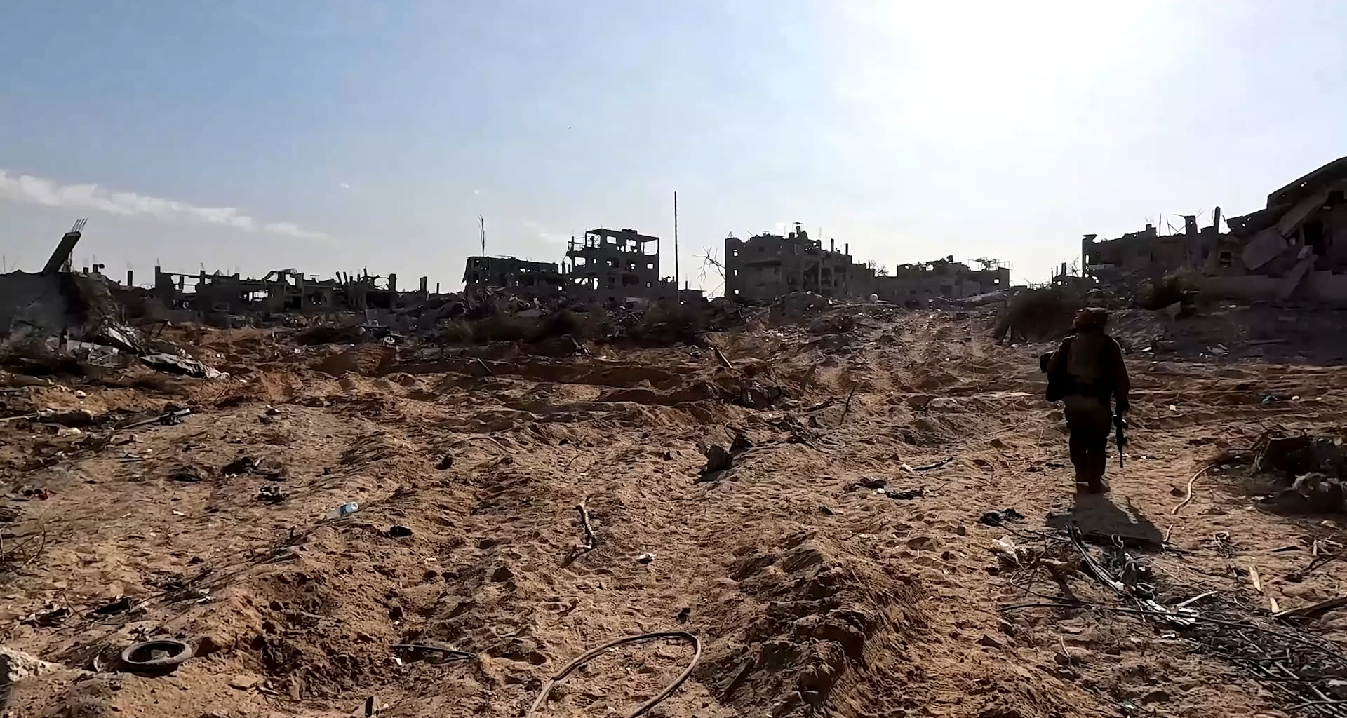 IDF blowing up tunnels