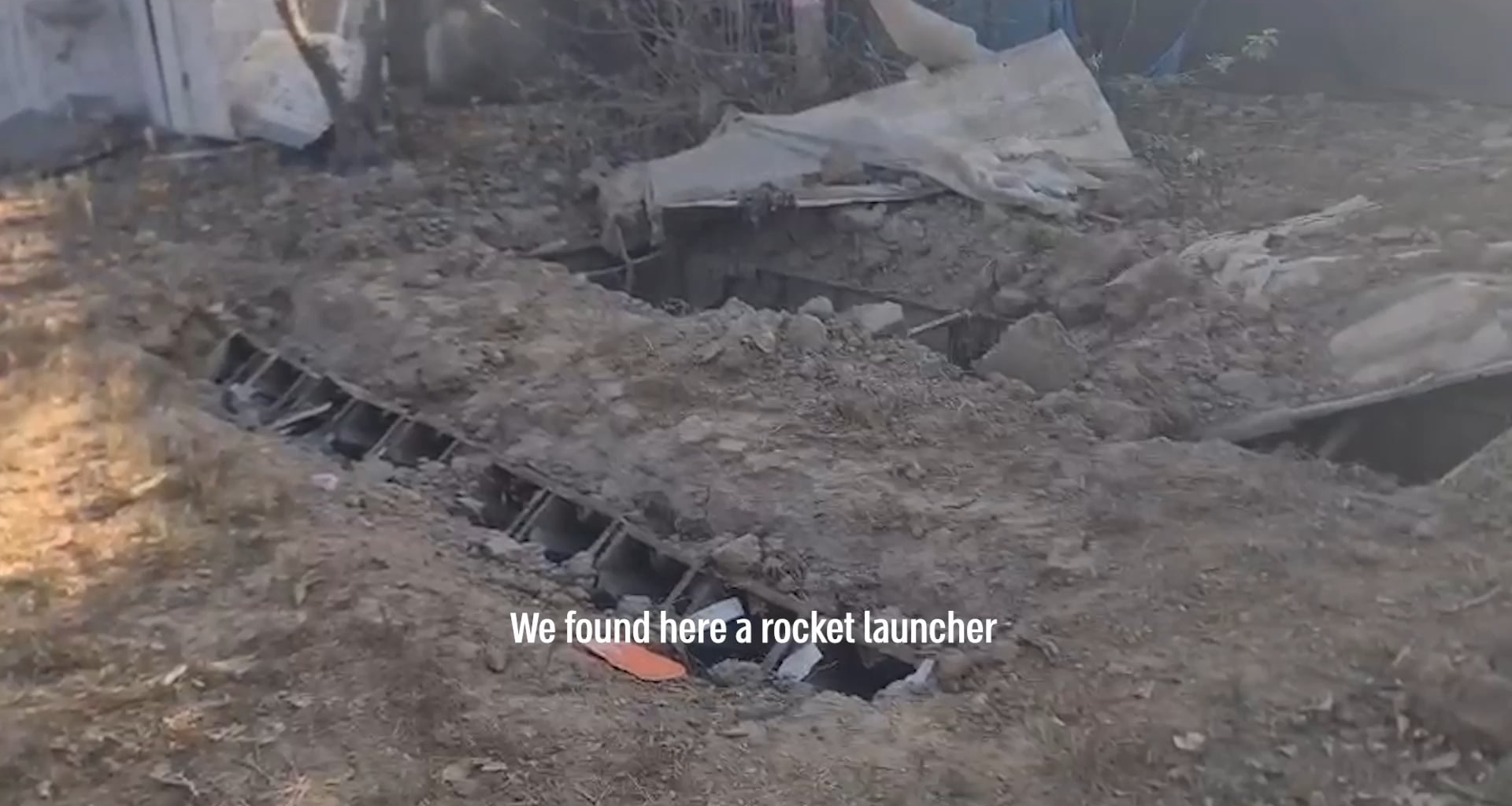 IDF finds Hamas rocket launchers near a mosque