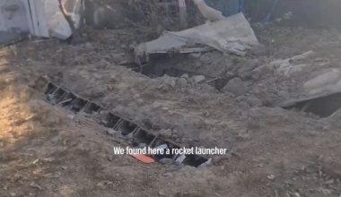 IDF finds Hamas rocket launchers near a mosque