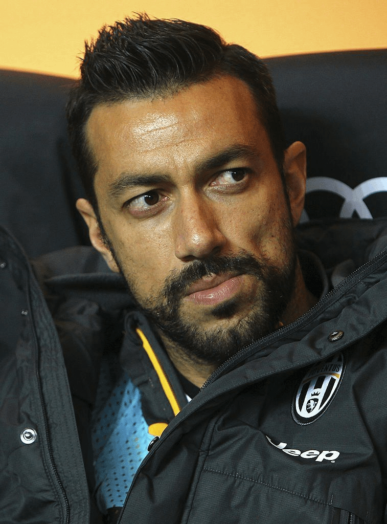 Former Juventus player Fabio Quagliarella announces his retirement from professional football