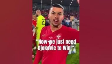 Serbian Football Star Sends Message to Djokovic!