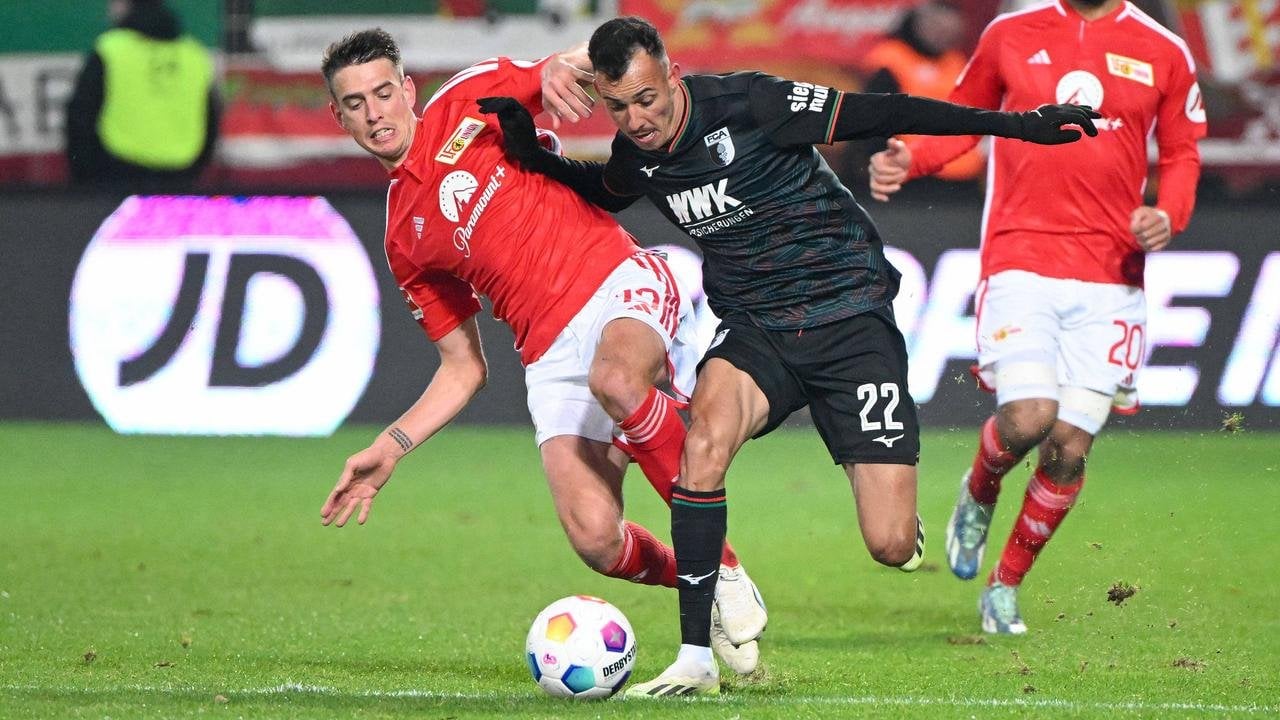 Union Berlin punktet spät gegen FC Augsburg
