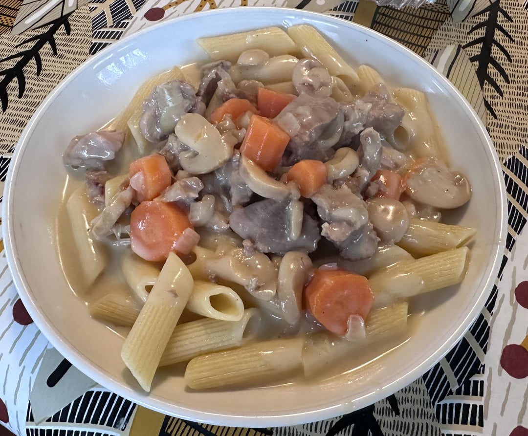 Repas dominical pour le fiston