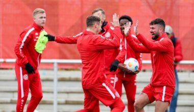 Jonny Burkardt hat heute nach 368 Tagen nach seiner Verletzung seine erste komplette Trainingseinheit bestritten