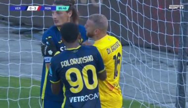 Hellas Verona [1]-3 Monza Michael Folorunsho