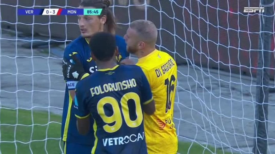 Hellas Verona [1]-3 Monza Michael Folorunsho
