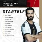 Deutsche Startelf gegen die Türkei