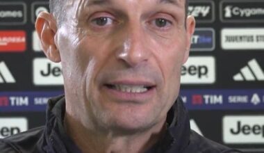 Allegri: "Everyone saying that Juventus don't play Europe competitions but we won 5 Scudetti while playing all the competitions."