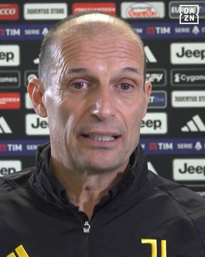 Allegri: "Everyone saying that Juventus don't play Europe competitions but we won 5 Scudetti while playing all the competitions."