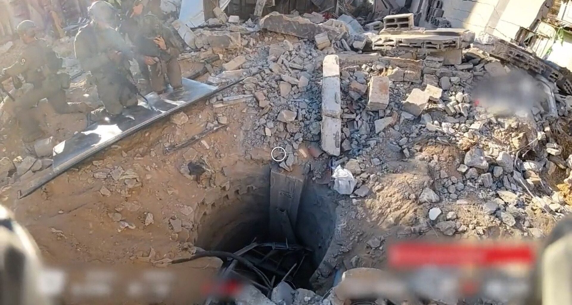 Fortified Terror Tunnel Exposed Underneath The Shifa Hospital Complex
