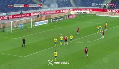 Hannover [2]-0 Eintracht Braunschweig Marcel Halstenberg
