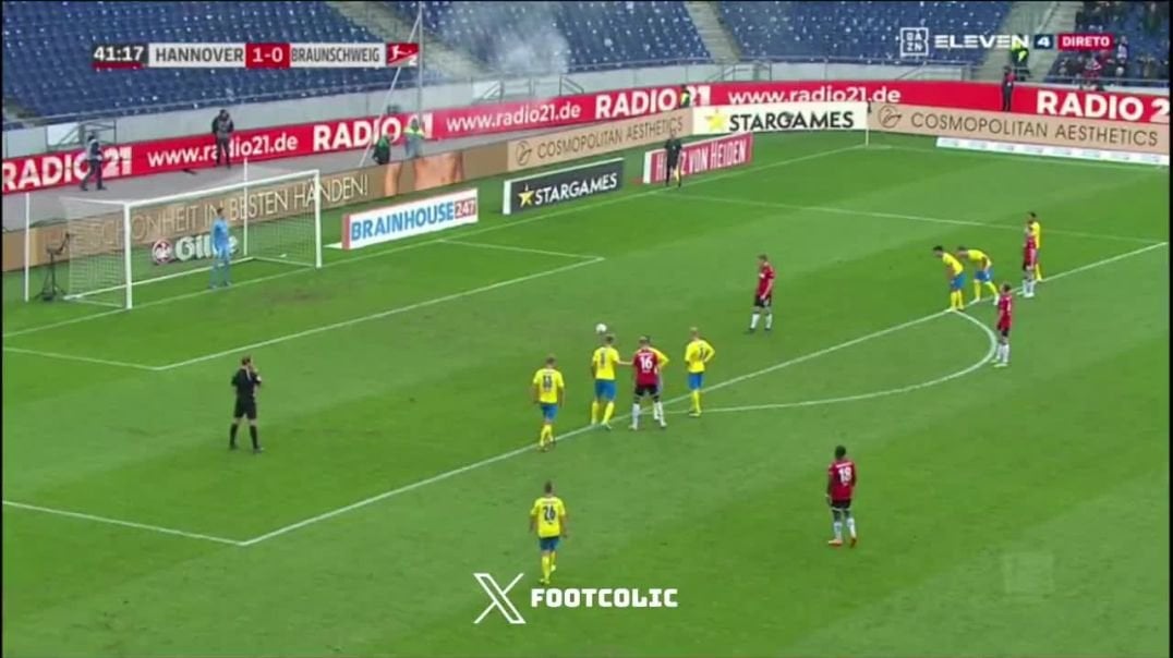Hannover [2]-0 Eintracht Braunschweig Marcel Halstenberg