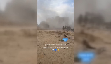 Father and son meet on the battle field