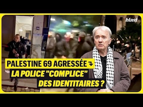 [Vidéo] PALESTINE 69 AGRESSÉE : LA POLICE "COMPLICE" DES IDENTITAIRES ? "