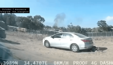 Civilizations from Gaza also participated in October 7th slaughter and got weapons from Hamas terrorists. In this footage you can see a civilian from Gaza shooting a woonded Israeli who participated in the Nova festival