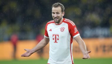 Harry Kane makes Bundesliga history as he nets back-to-back hat-tricks for Bayern Munich with treble against rivals Borussia Dortmund to inspire thumping 4-0 Der Klassiker victory... taking his tally to FIFTEEN goals in ten games