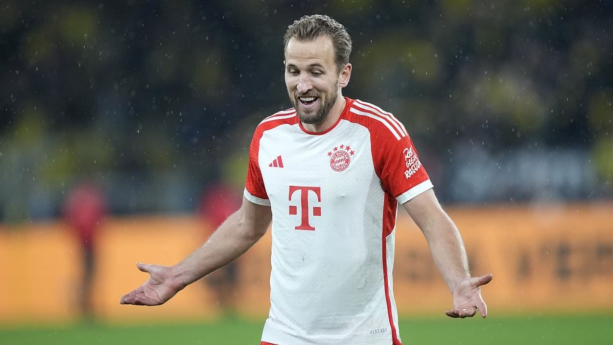 Harry Kane makes Bundesliga history as he nets back-to-back hat-tricks for Bayern Munich with treble against rivals Borussia Dortmund to inspire thumping 4-0 Der Klassiker victory... taking his tally to FIFTEEN goals in ten games