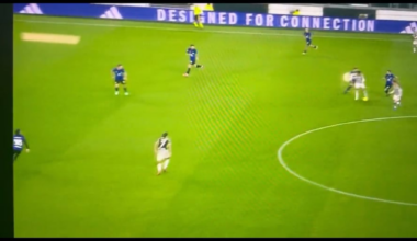 This is how inter won the ball before the goal