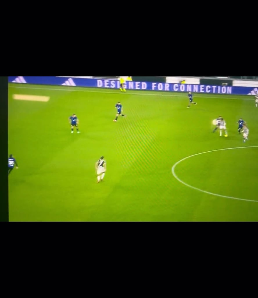 This is how inter won the ball before the goal