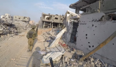 IDF combat footage in Gaza
