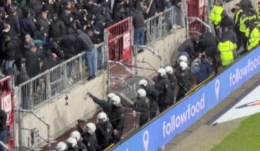 Von Polizei verletzte Fans noch immer im Krankenhaus - Die Fanhilfe Hannover blickt fassungslos auf die sich ereignete Gewaltorgie der Hamburger Polizei im Gästebereich des Millerntor-Stadions