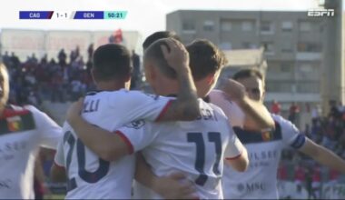 -Cagliari [1]-0 Genoa Nicolas Viola 50’
