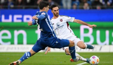 Treffer nach 11 Sekunden: Karlsruher SC schlägt 1. FC Nürnberg