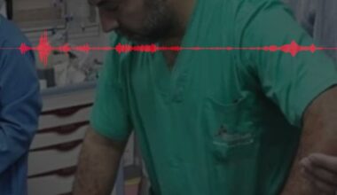 « On est au 4e étage, il y a un sniper qui a blessé 4 patients. […] Certains de ceux qui sortent de l’hôpital veulent aller dans le sud. Ils les bombardent, ils bombardent leurs familles. » Dr Mohammad Obeid de MSF