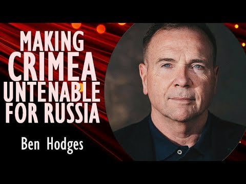 Lt. Gen. Ben Hodges - Far from a Stalemate, Ukraine is Making Crimea Untenable for Russia to Defend