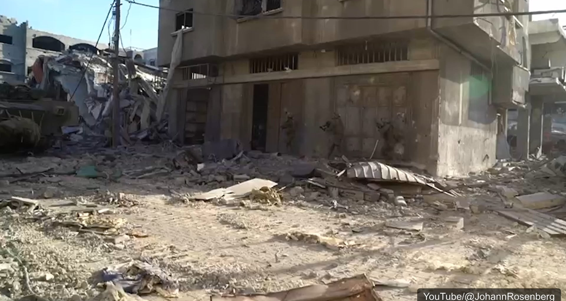 IDF Paratrooper Brigade engaging Hamas terrorists