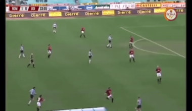 Francesco Totti goal against Udinese [Dec 10, 2000]