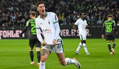 Bundesliga: Nix zu holen für Wolfsburg in Mönchengladbach