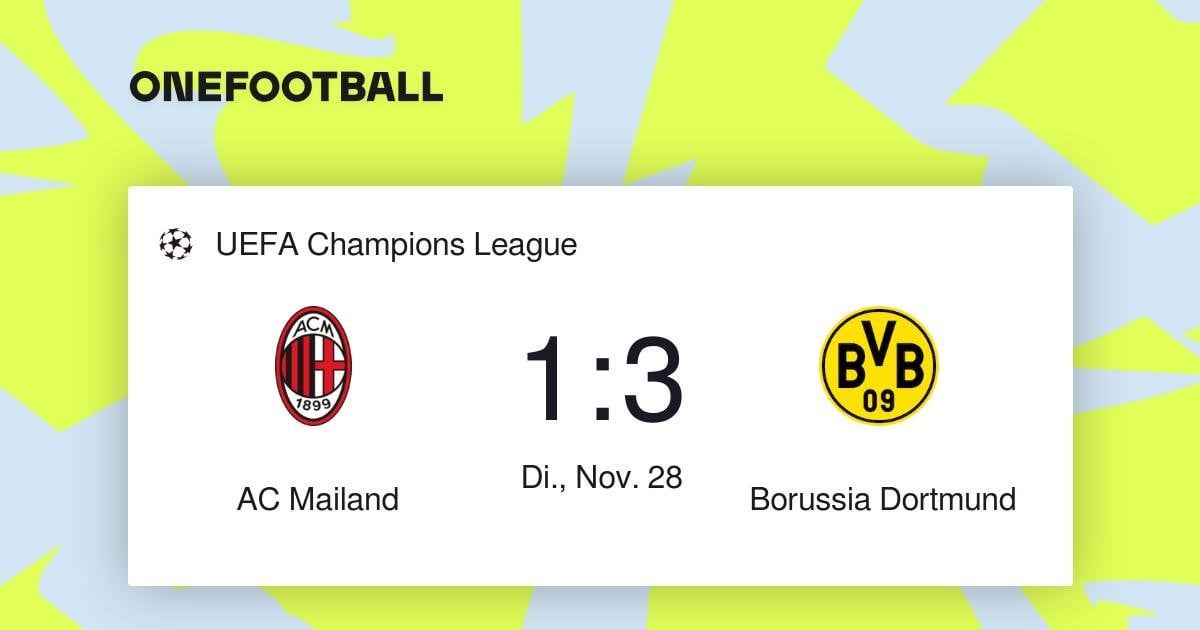 AC Mailand - Borussia Dortmund