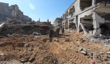 Demolishing Gaza from a tank's perspective