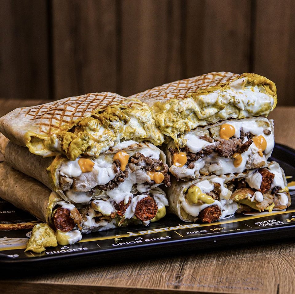 Le french tacos, l'apogée de la gastronomie française.