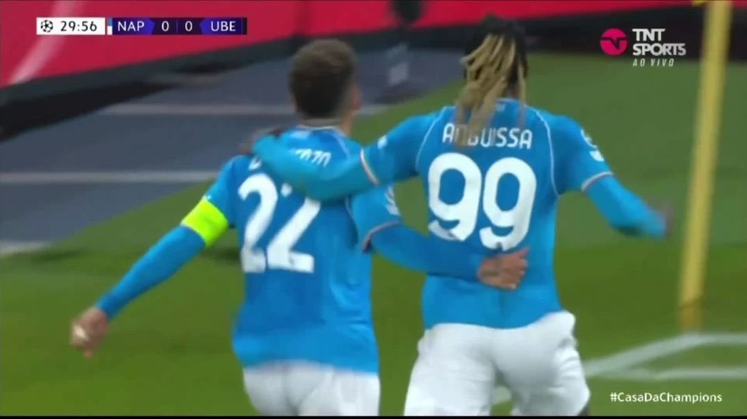 -Napoli 1-0 Union Berlin ⚽️ Frank Anguissa 29 ‘