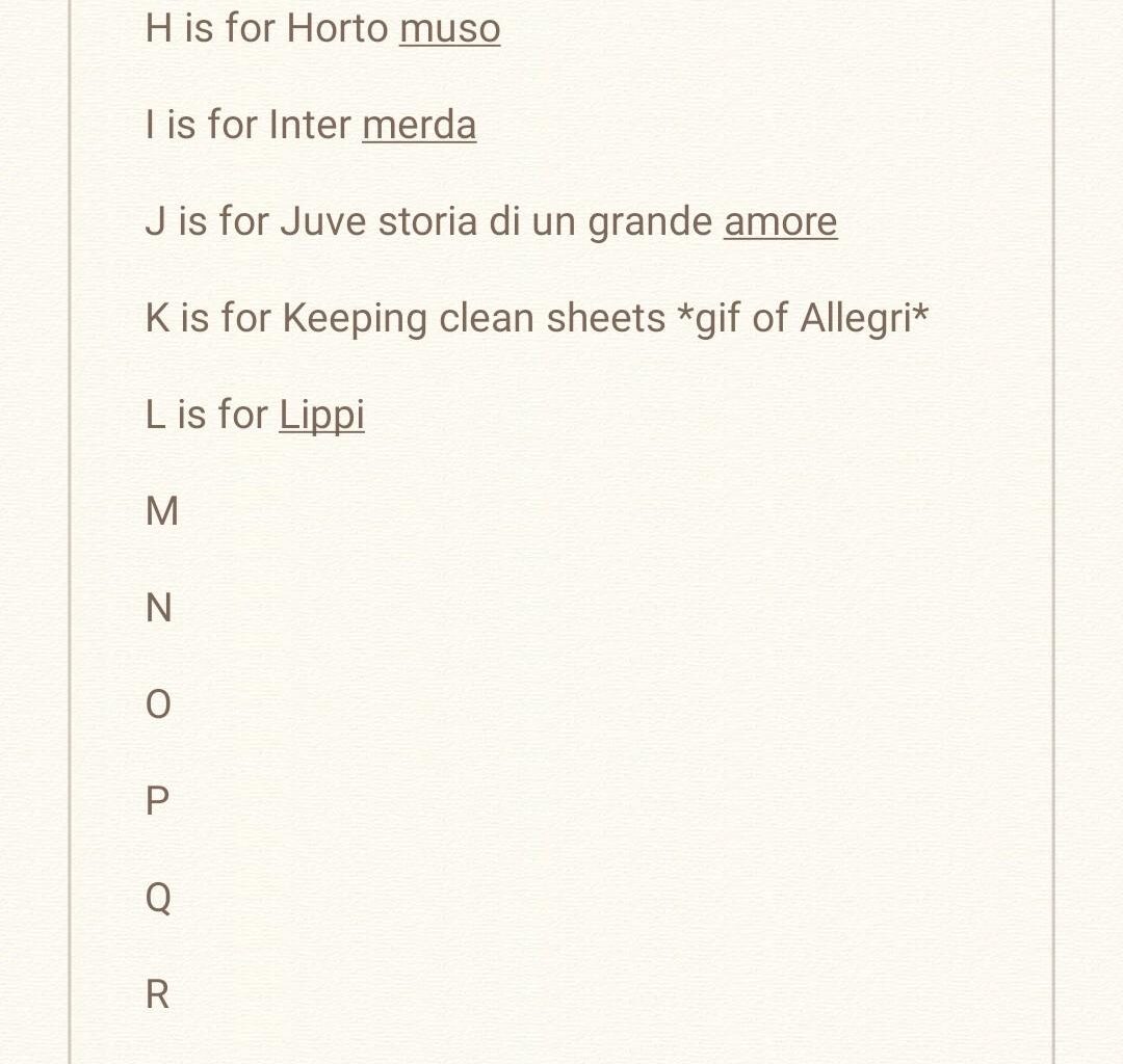 r/Juve's alphabet. L is for Mister Mondiale Lippi. Let's continue with M!