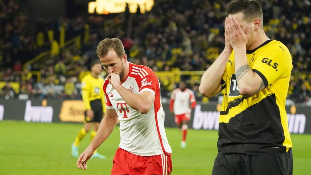 Der BVB wird zu Bayerns Schießbude- seit 2017 hat Borussia Dortmund 48 Gegentore von den Bayern kassiert (3,4 pro Spiel). Keine andere Mannschaft hat in diesem Zeitraum so viele Gegentore von einer anderen Mannschaft kassiert