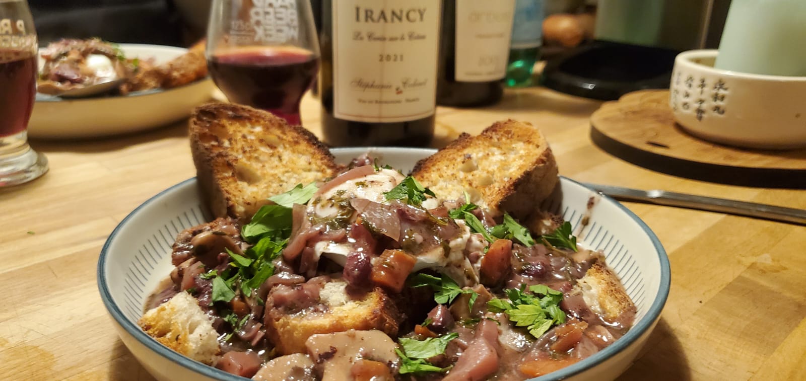 Oeuf meurette du mardi