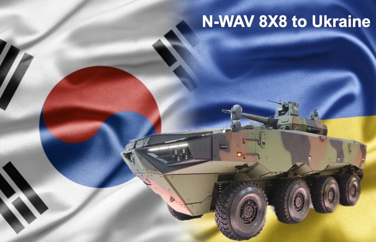 South Korea is eyeing #Ukraine as a potential customer for its cutting-edge armored vehicles, the N-WAV 8X8, crafted by Hyundai Rotem. This reflects a strategic interest in fostering defense collaborations and strengthening Ukraine's military capabilities through advanced equipment.