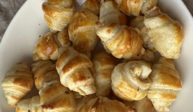 Petit croissant saumon tartare