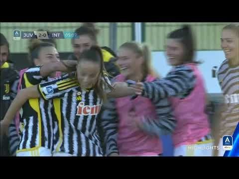 Highlights: Juventus Women 5 - Inter 0