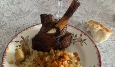 Souris d’agneau orientale sans prétention