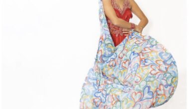La tenue de Miss Belgique pour le concours Miss Univers