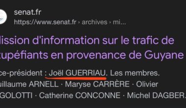 Le sénateur Joël Guerriau qui a drogué une députée, était membre d'une mission d’information sur le trafic de stupéfiants en provenance de Guyane