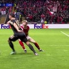 Lucas Tousart (Union Berlin) Schwalbe gegen Braga