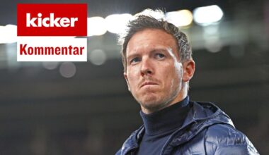 Nagelsmann muss alles hinterfragen - vor allem seine Maßnahmen