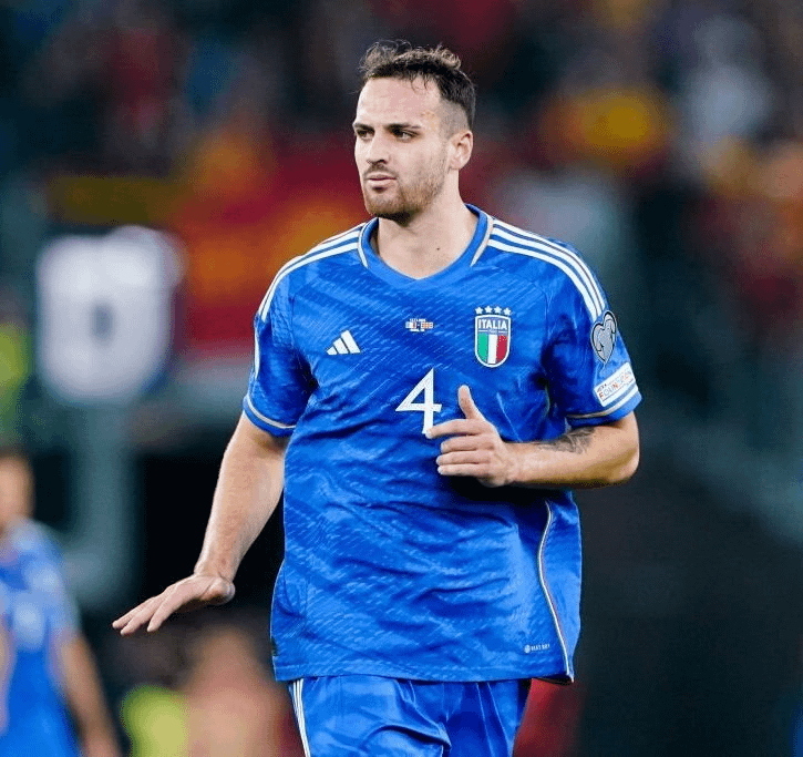 Federico Gatti completed 101 out of 108 passes against North Macedonia, the most by any player on the pitch.