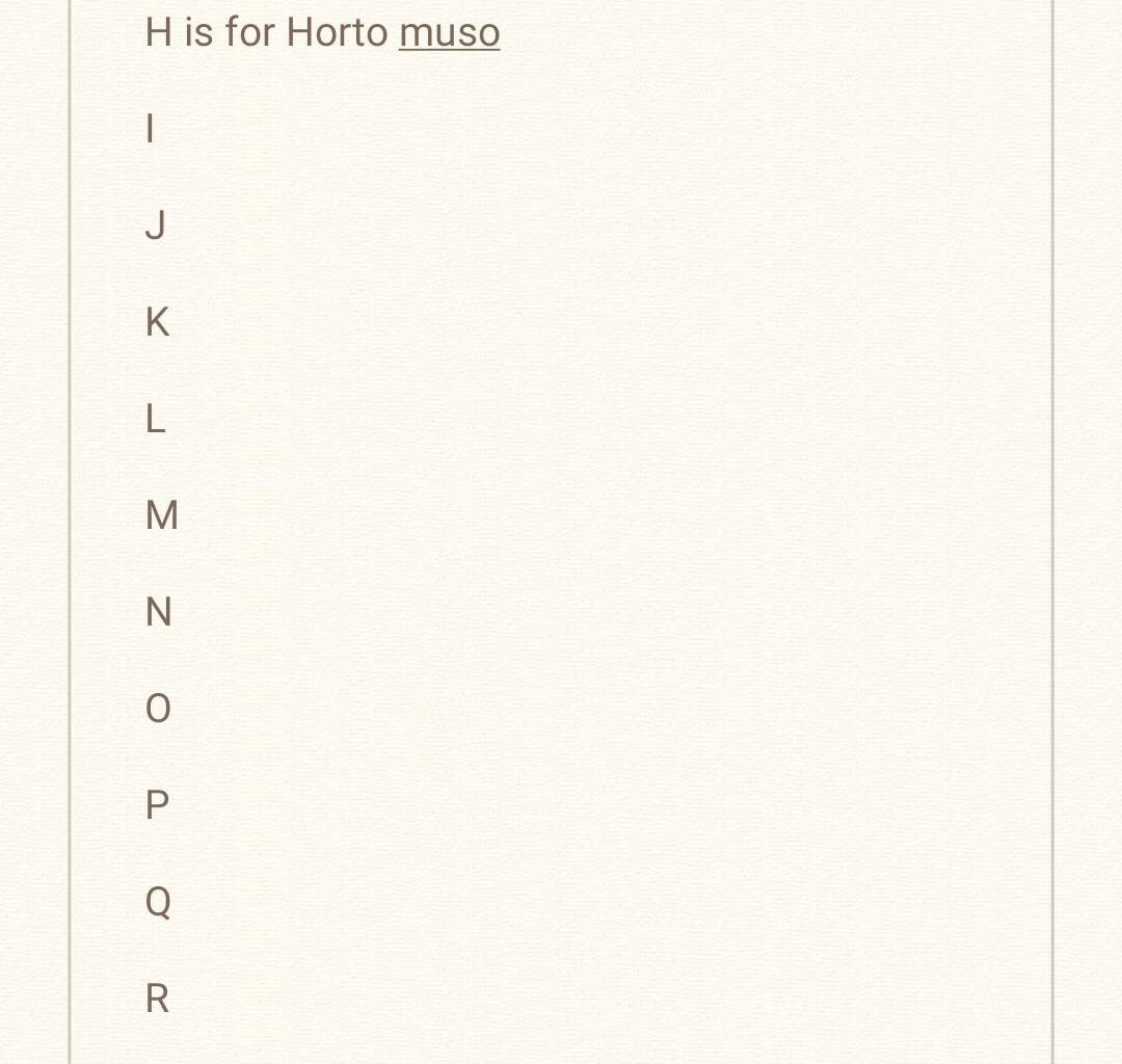 r/Juve's alphabet. H is for Horto Muso. Let's continue with I!