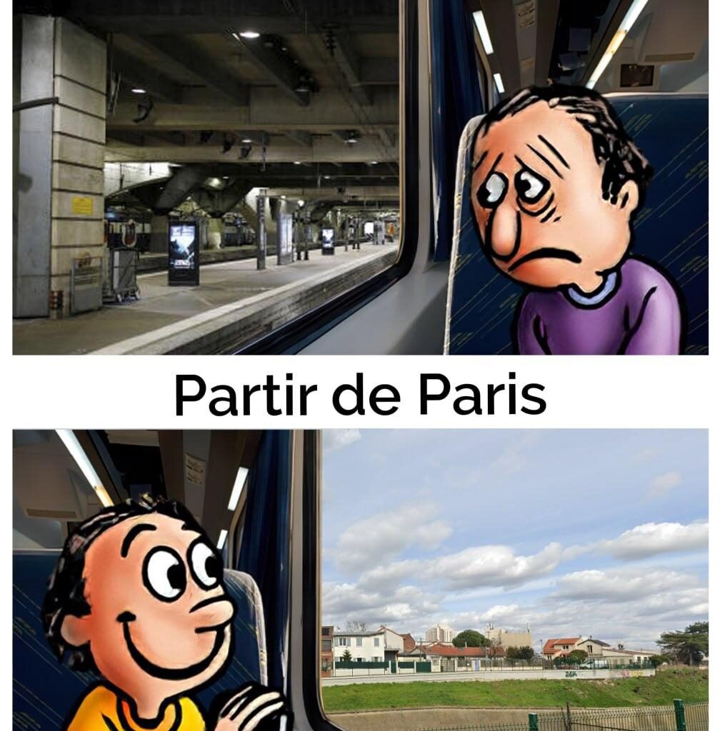Deux moods bien différents
